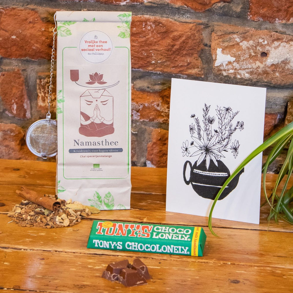 Thee cadeaupakket Brievenbus - Het Theezaakje