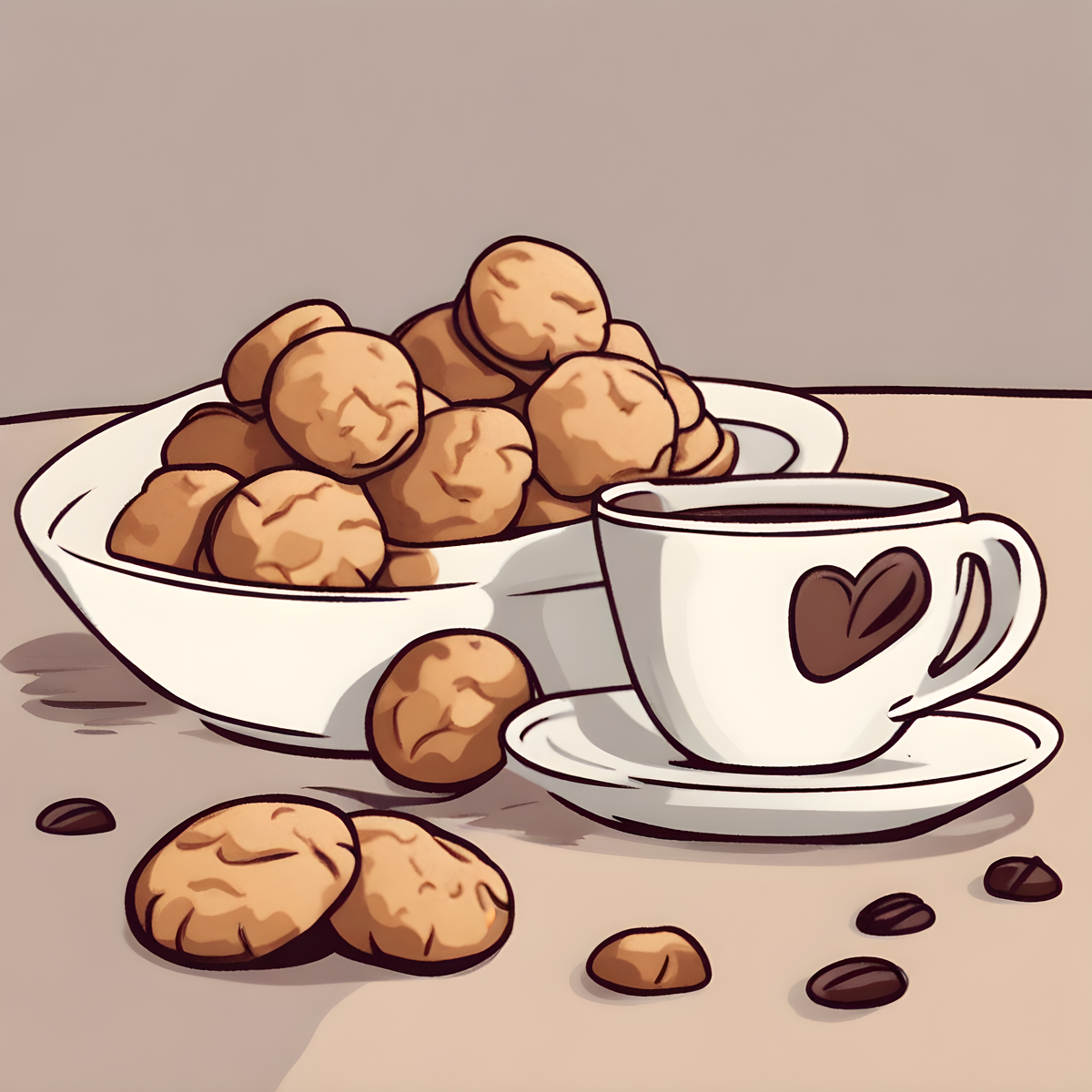Nougat, Amaretti Koekjes en Cantucci di Prato