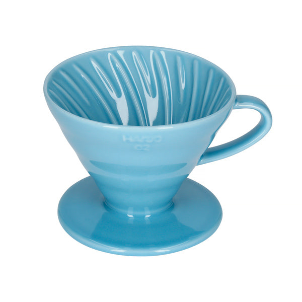 Hario V60-02 Ceramic Coffee Dripper Blauw