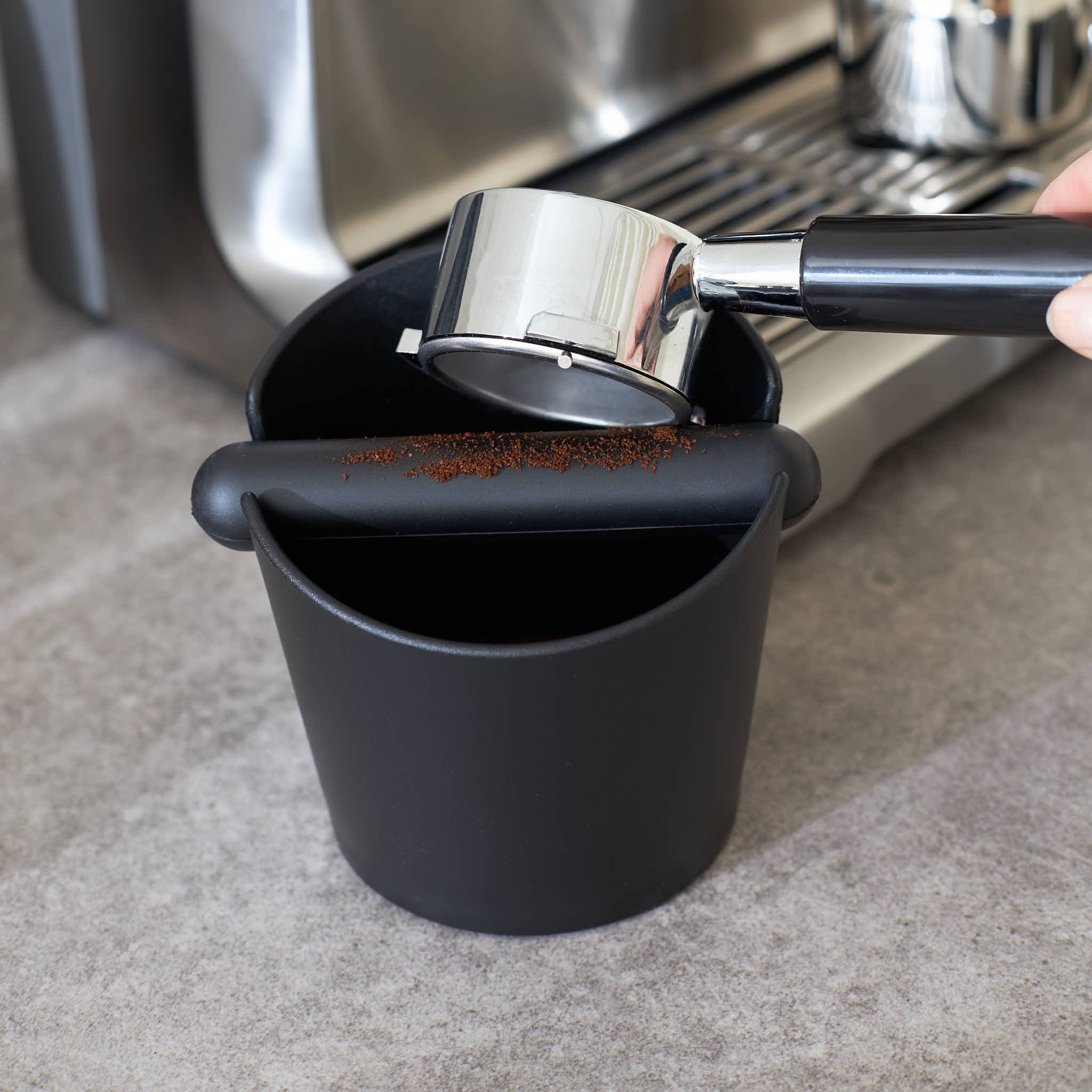 Bottomless/ naked portafilter 54mm/Sage hout