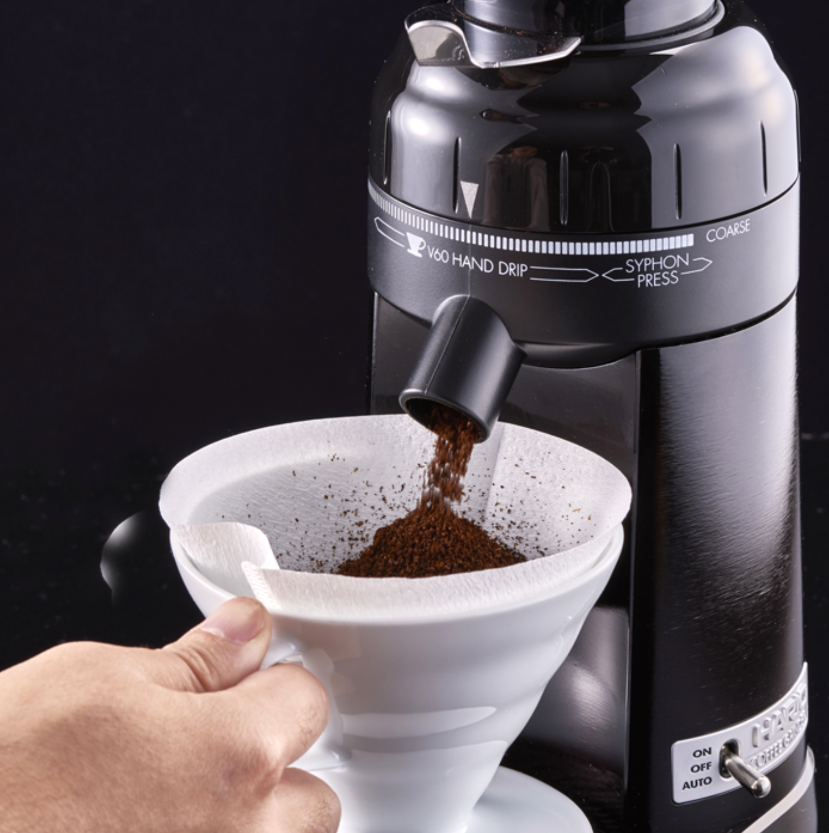 Hario V60 automatische grinder