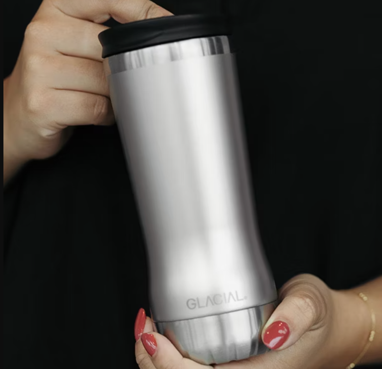 Thermos Koffiebeker Roestvrij Staal 350ml - Glacial