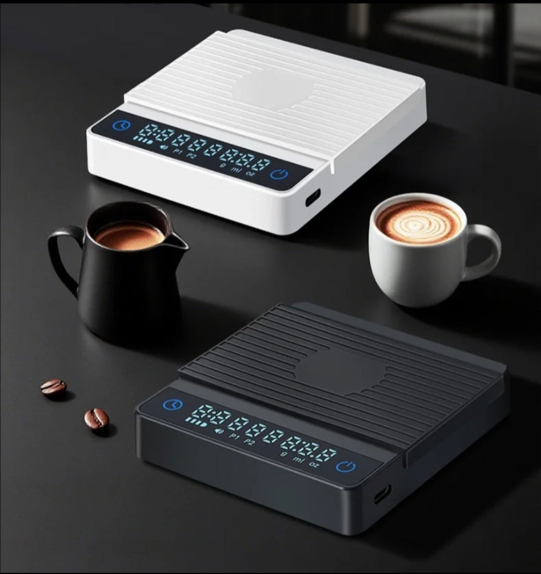 Mini Italian koffieweegschaal met auto-timer