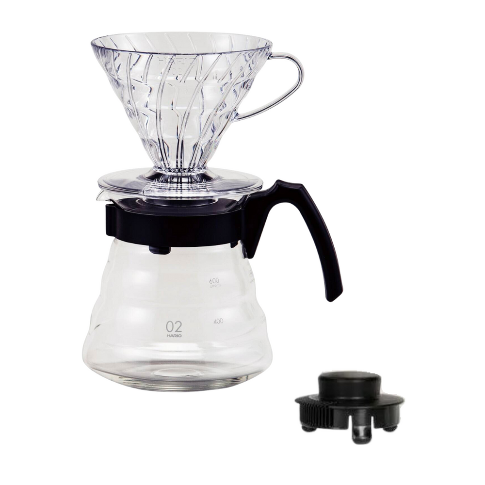 Hario V60-02 Dripper Set Clear