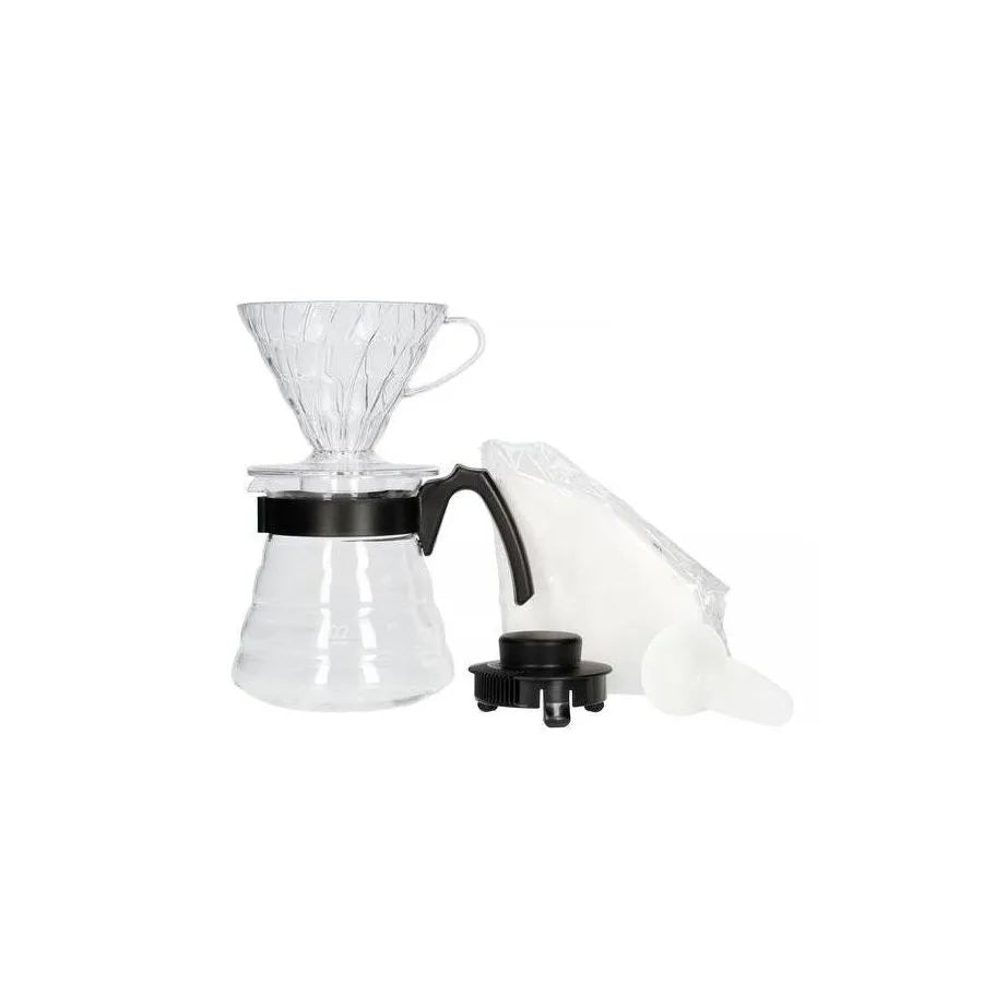 Hario V60-02 Dripper Set Clear