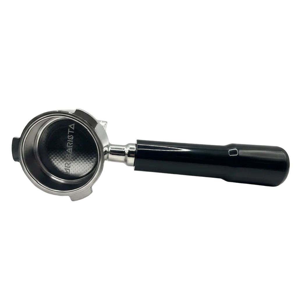 Double Spout Portafilter (Zwarte kunststof) voor 51mm Delonghi Dedica