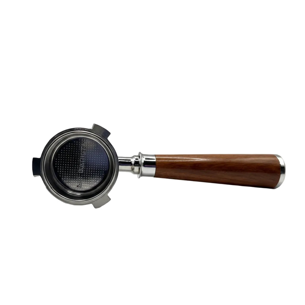 Bottomless Portafilter (Hout) voor 51mm De’Longhi La Specialista