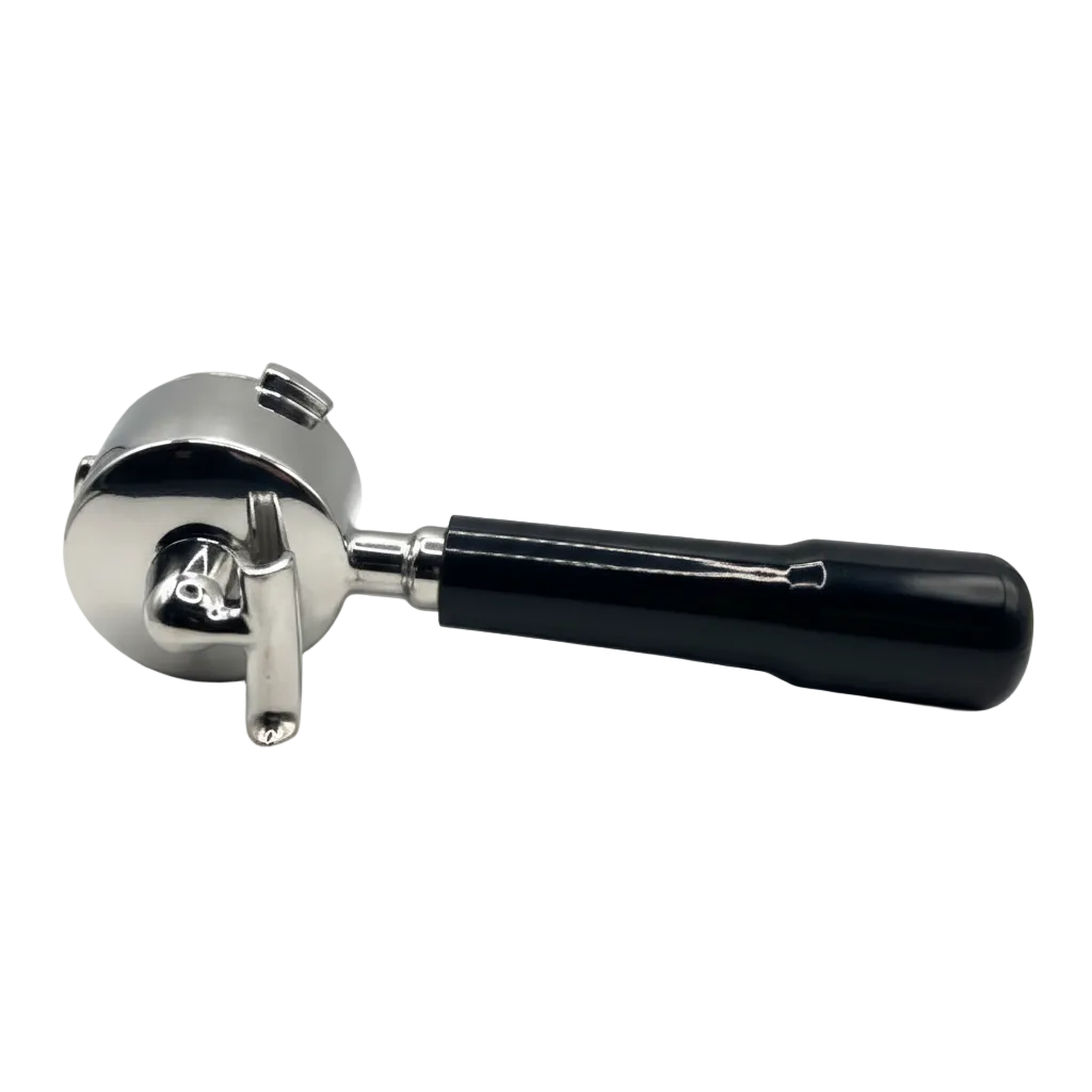 Double Spout Portafilter (Zwarte kunststof) voor 51mm Delonghi Dedica