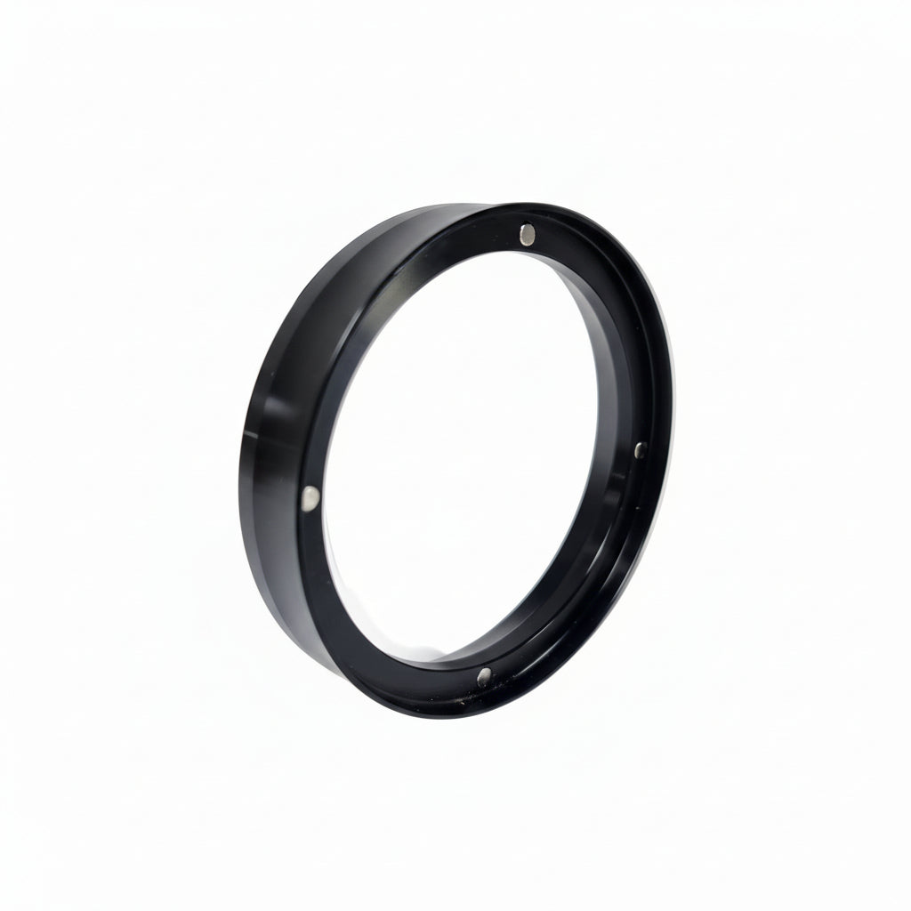 V1 doseerring magnetisch - 51mm zilver/zwart (4 magneten)