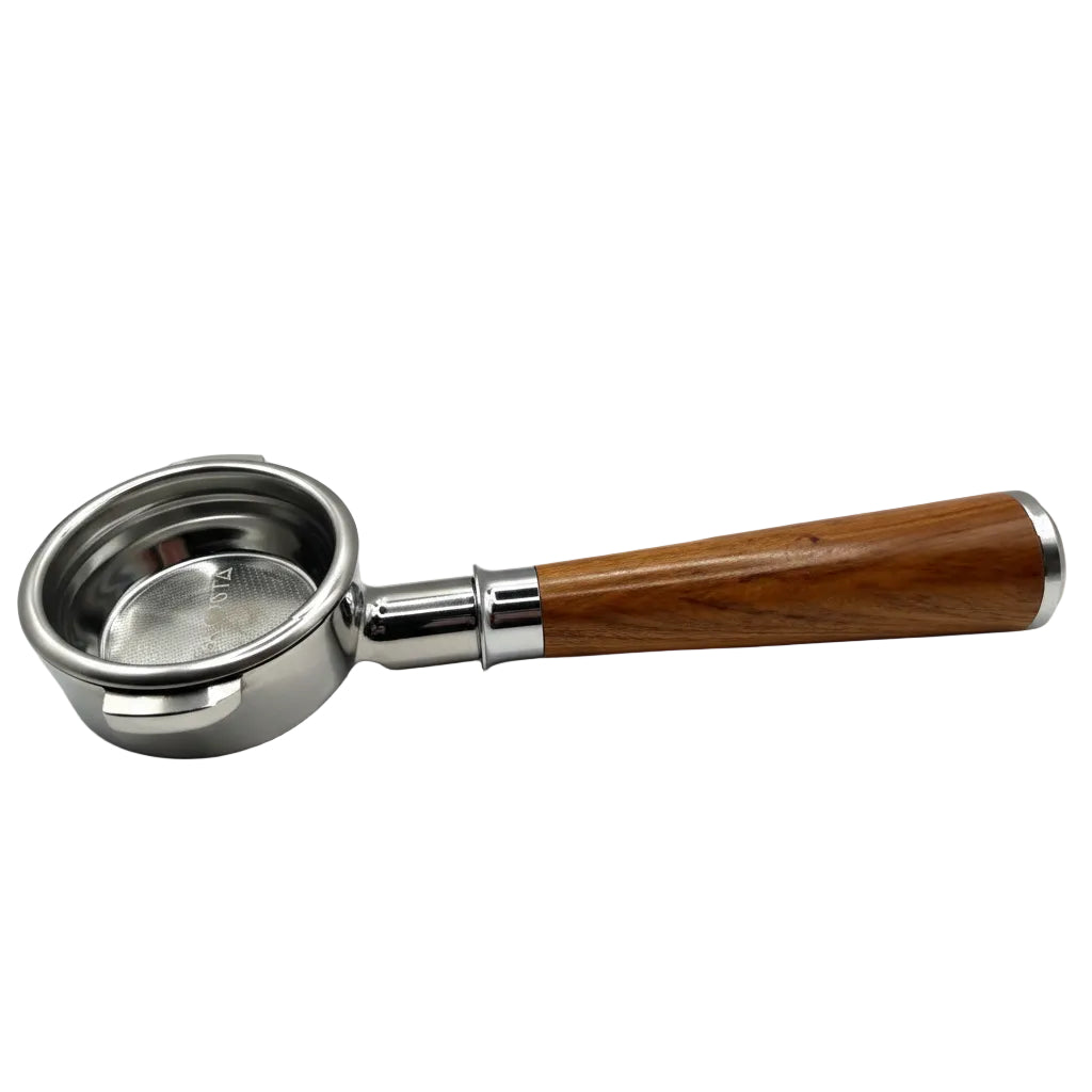 Bottomless Portafilter (Hout) voor 58mm E61