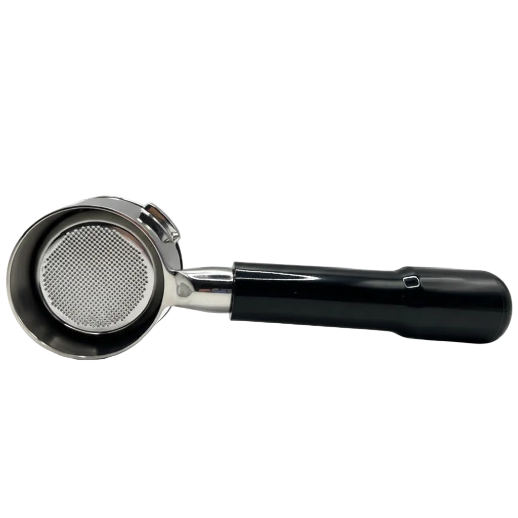 Bottomless Portafilter – Zwarte Kunststof Handgreep – 58mm voor Gaggia
