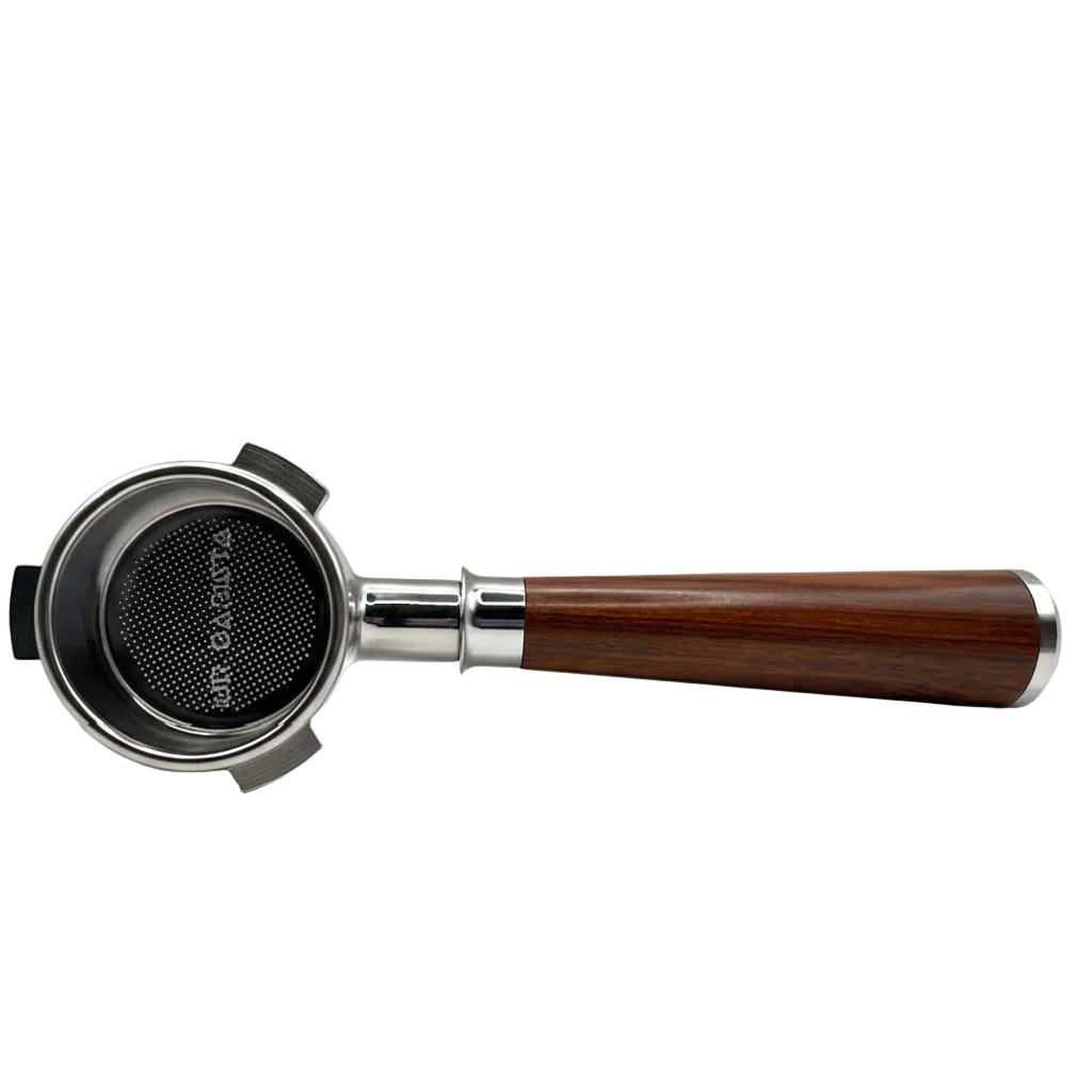 Bottomless/naked portafilter 54mm/Sage hout
