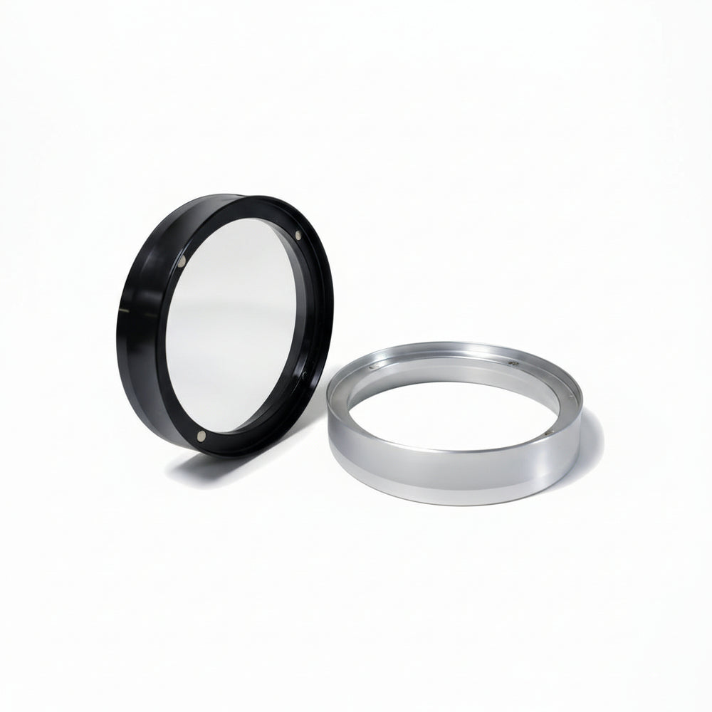 V1 doseerring magnetisch - 51mm zilver/zwart (4 magneten)