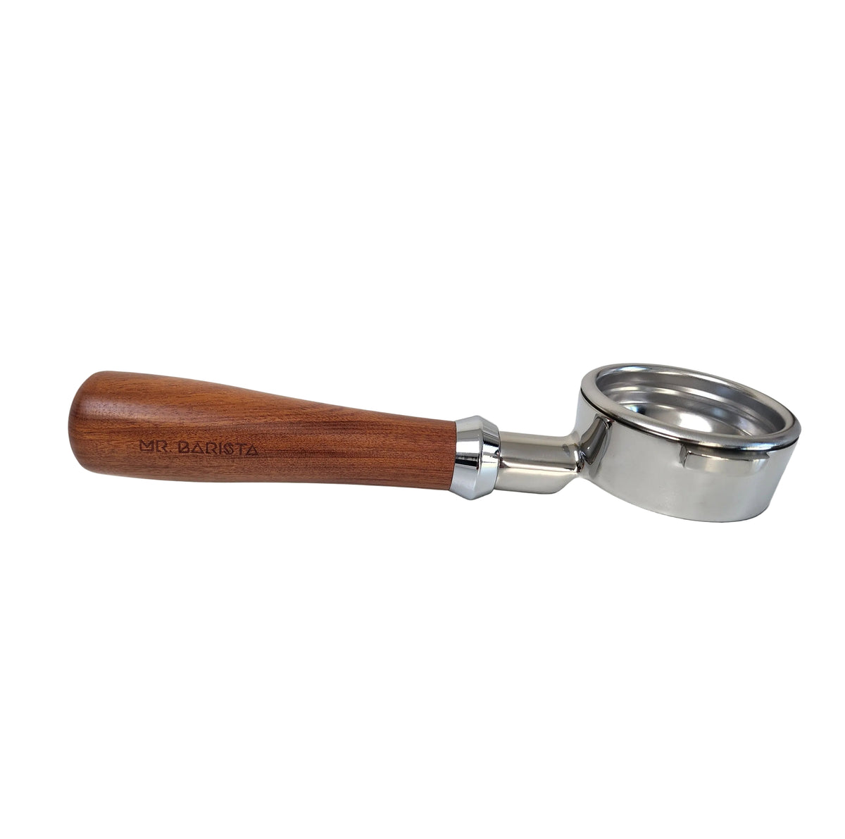Portafilter Bottomless (Wood) voor 58mm E61