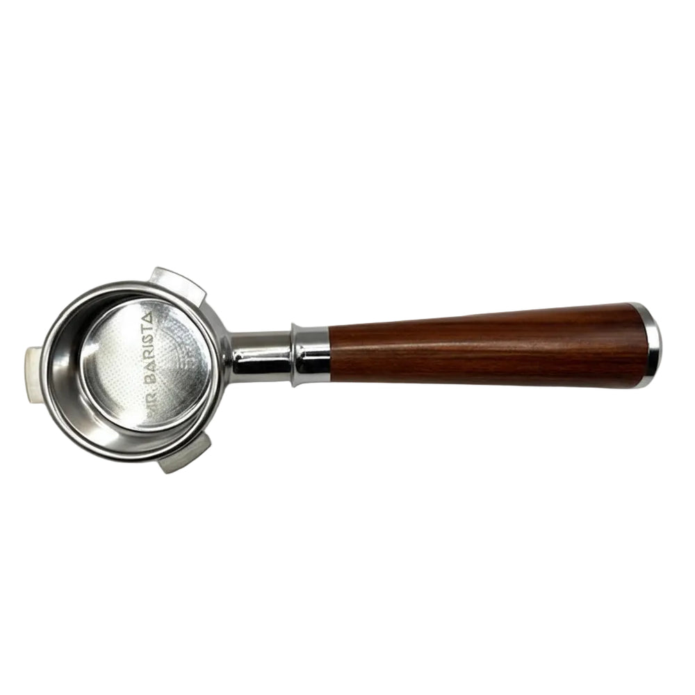 Bottomless/naked portafilter 54mm/Sage hout