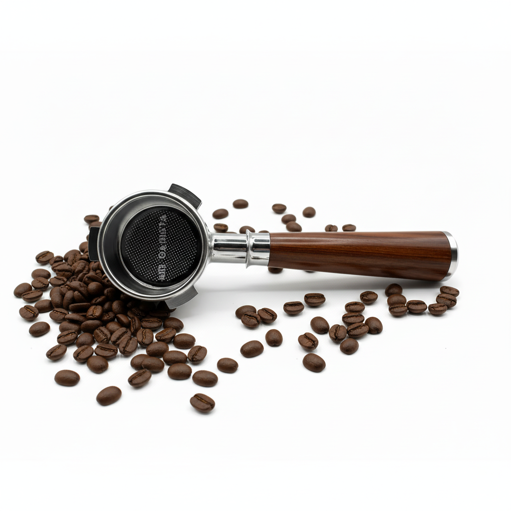 Bottomless/naked portafilter 54mm/Sage hout