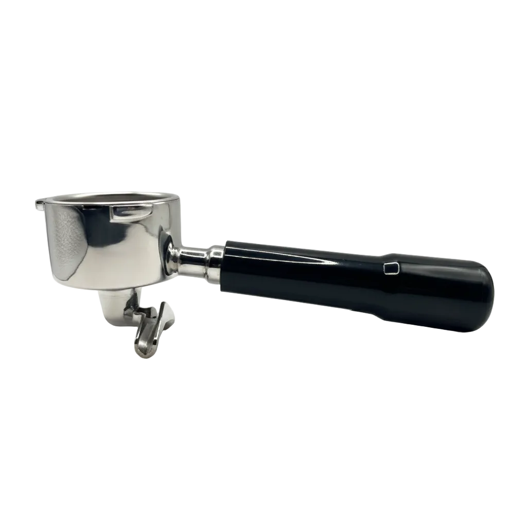 Double Spout Portafilter (Zwarte kunststof) voor 51mm Delonghi Dedica
