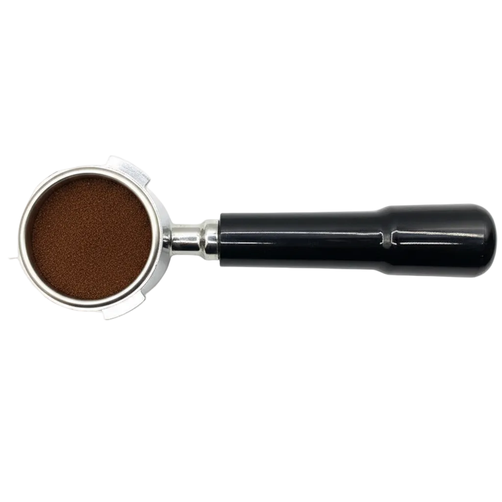 Bottomless Portafilter – Zwarte kunststof handgreep – Voor 51mm De’Longhi Dedica