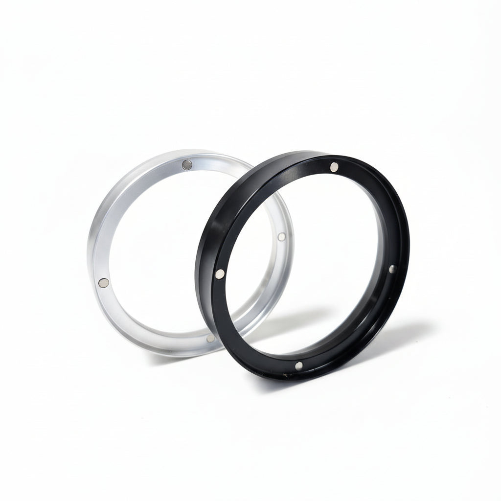 V1 doseerring magnetisch - 51mm zilver/zwart (4 magneten)